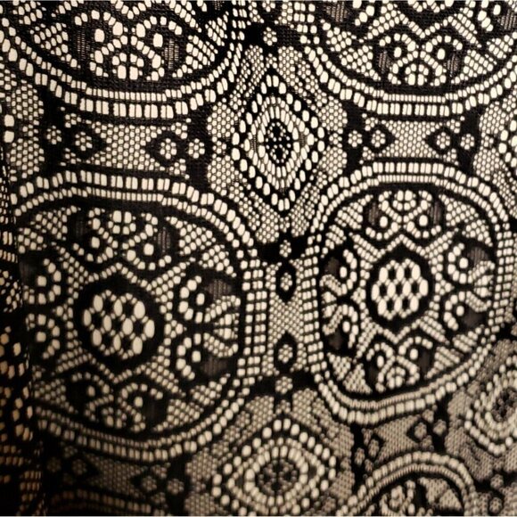 The Limited Knit Faux Lace Mini Skirt 4 - Picture 3 of 7